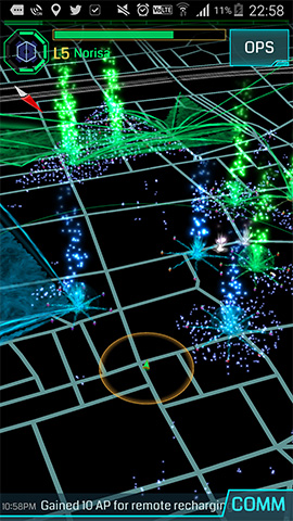 INGRESSプレイ画面